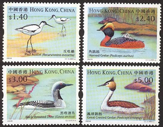 中國香港－瑞典聯合發行：水鳥